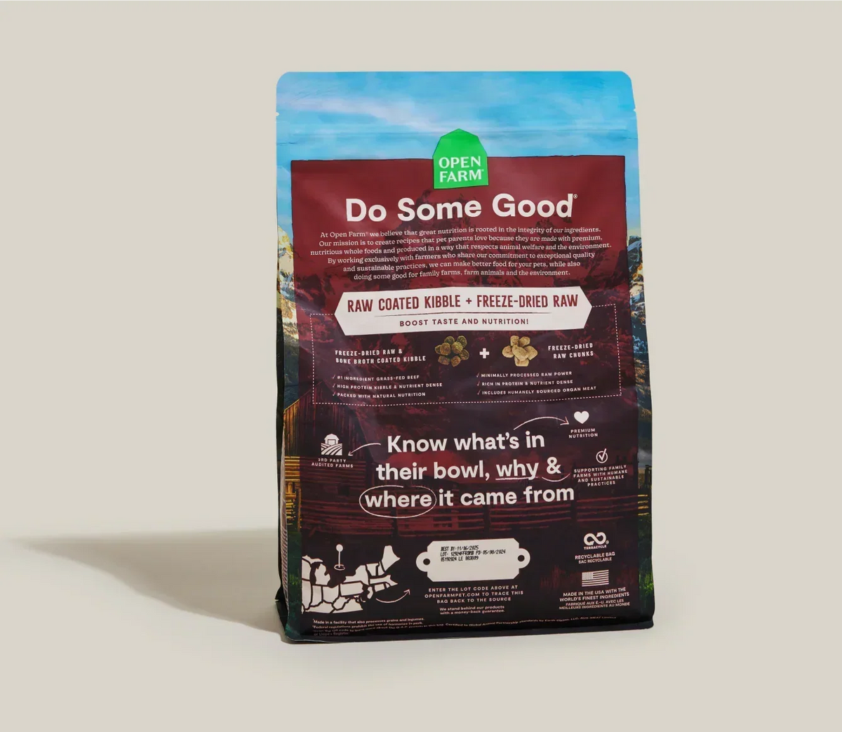 RawMix Front Range Ancient Grains Dog Kibble