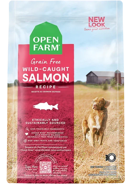 Wild-Caught Salmon Grain-Free Dog Kibble