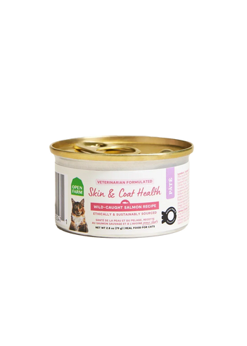Wild-Caught Salmon Skin & Coat Health Pâté for Cats