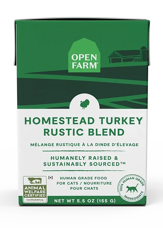 Homestead Turkey Rustic Blend Wet Cat Food