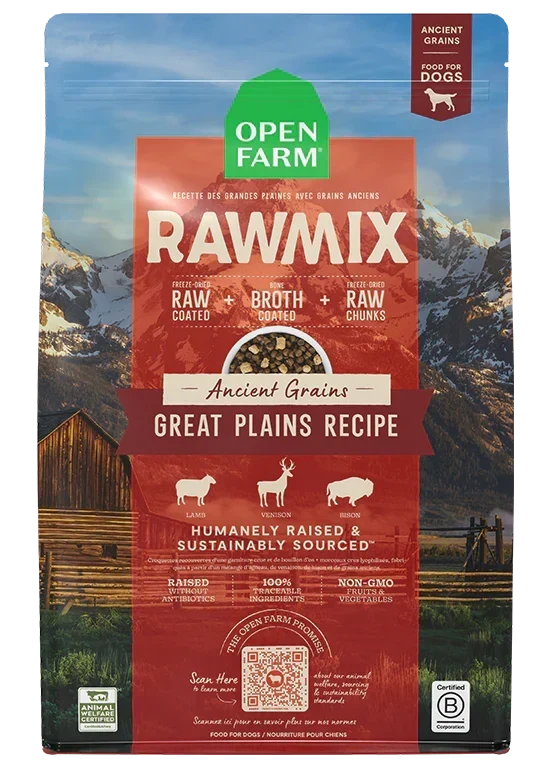 RawMix Great Plains Ancient Grains Dog Kibble