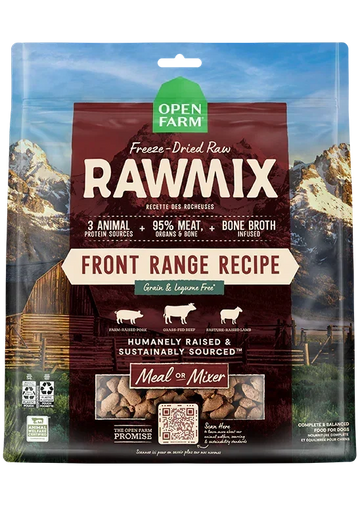 RawMix Front Range Freeze Dried Raw Morsels for Dogs