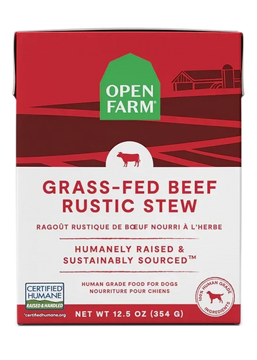Grass-Fed Beef Rustic Stew Wet Dog Food