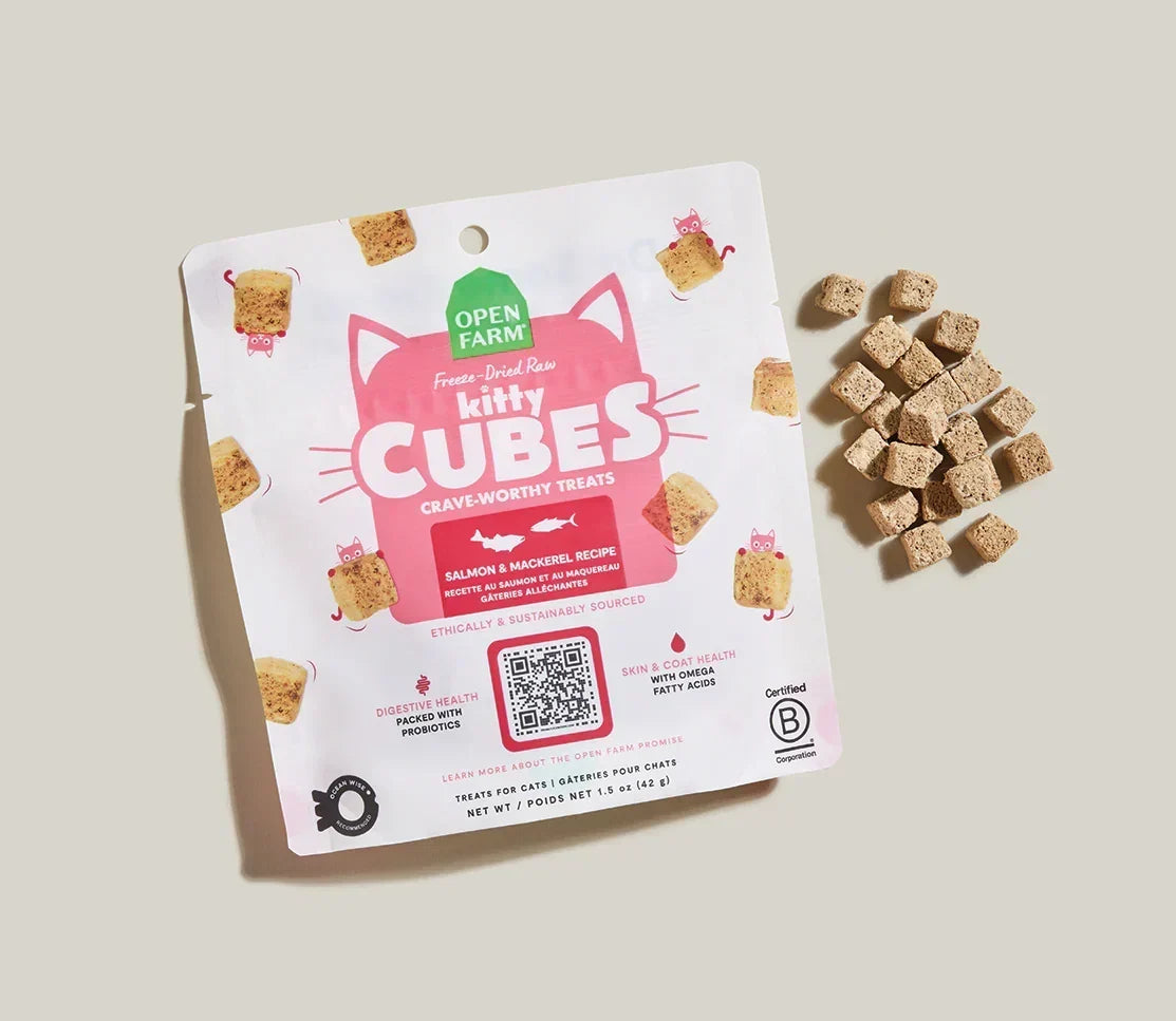 Salmon & Mackerel Kitty Cube Treats