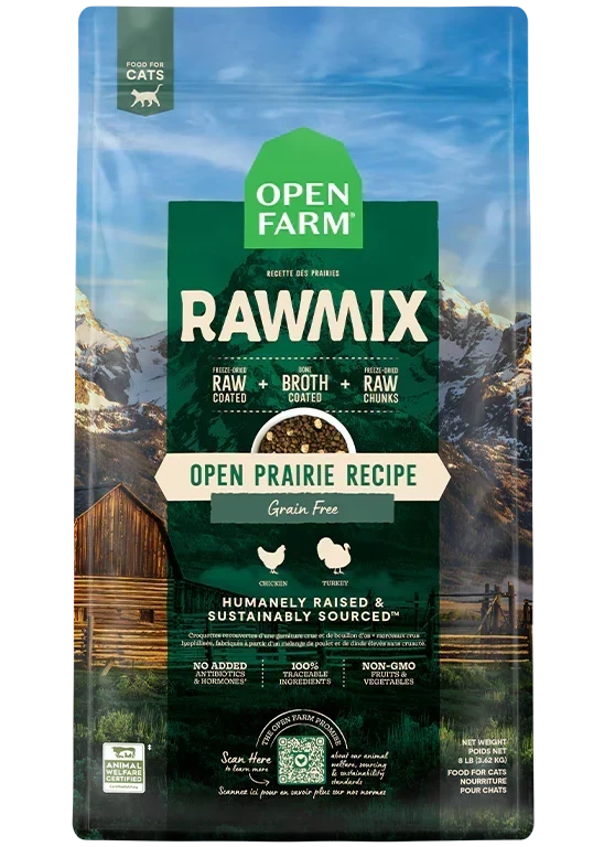 RawMix Open Prairie Grain-Free Cat Kibble