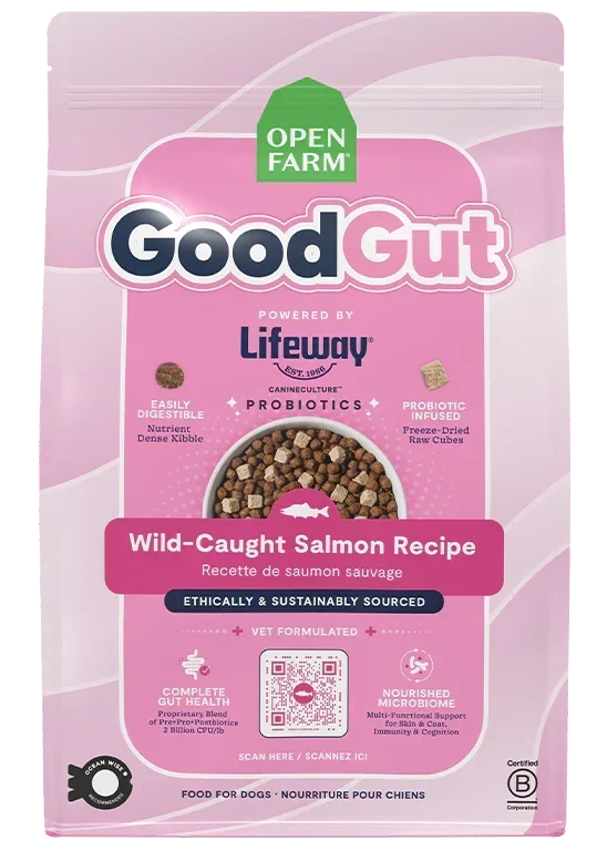 GoodGut Wild-Caught Salmon Dog Kibble