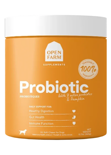 Probiotic Food Supplement Chews for Dogs