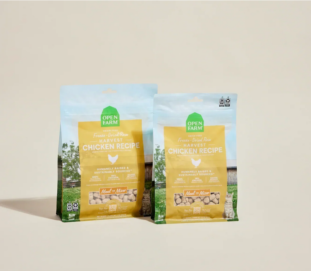 Harvest Chicken Freeze Dried Raw Morsels for Cats