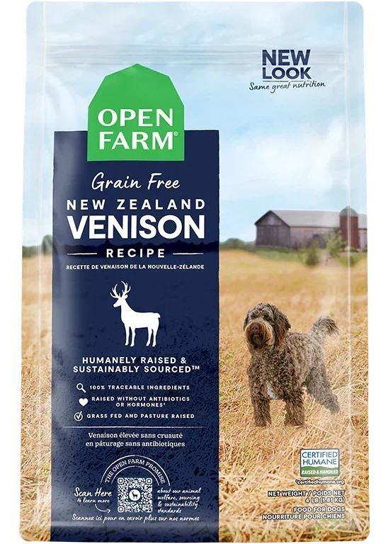 New Zealand Venison Grain-Free Dog Kibble