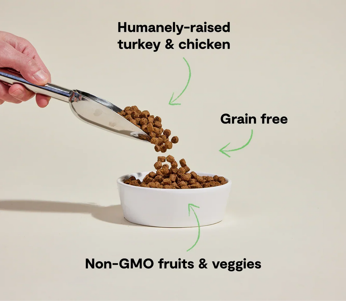 Homestead Turkey & Chicken Grain-Free Dog Kibble
