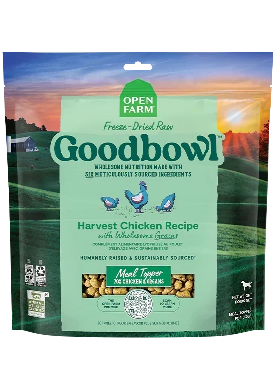 Goodbowl™ Harvest Chicken Freeze Dried Raw Morsels for Dogs