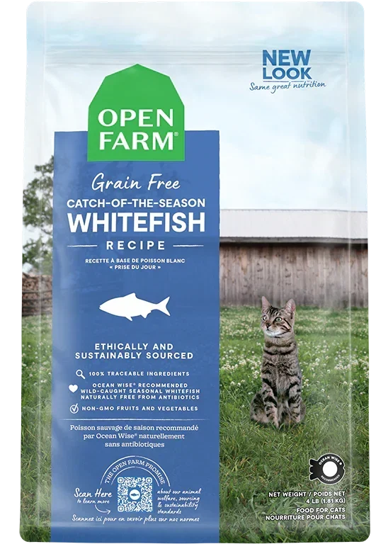 Whitefish Grain-Free Cat Kibble
